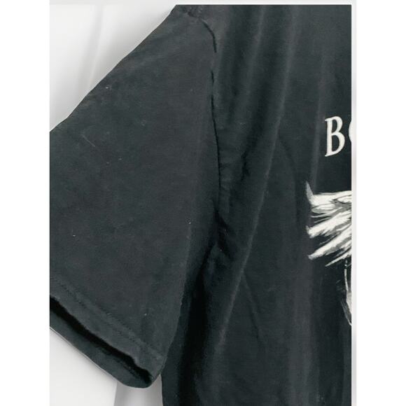 BON JOVI 2018 Tour Black Large T-shirt Double Sided House Gildan Softstyle - Picture 4 of 6